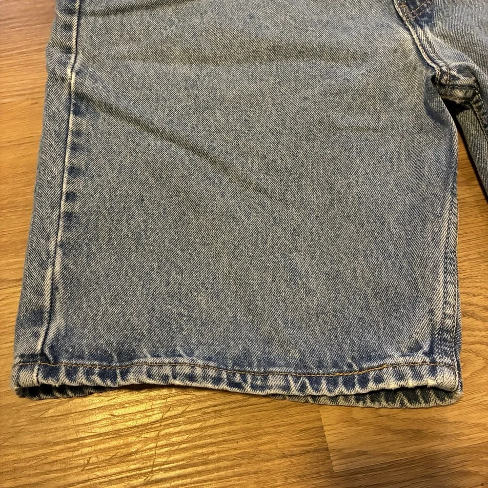 Vintage Levi's 505 Jean Shorts Men's 38 Blue Denim Light Wash Regular‎ Jorts Y2K